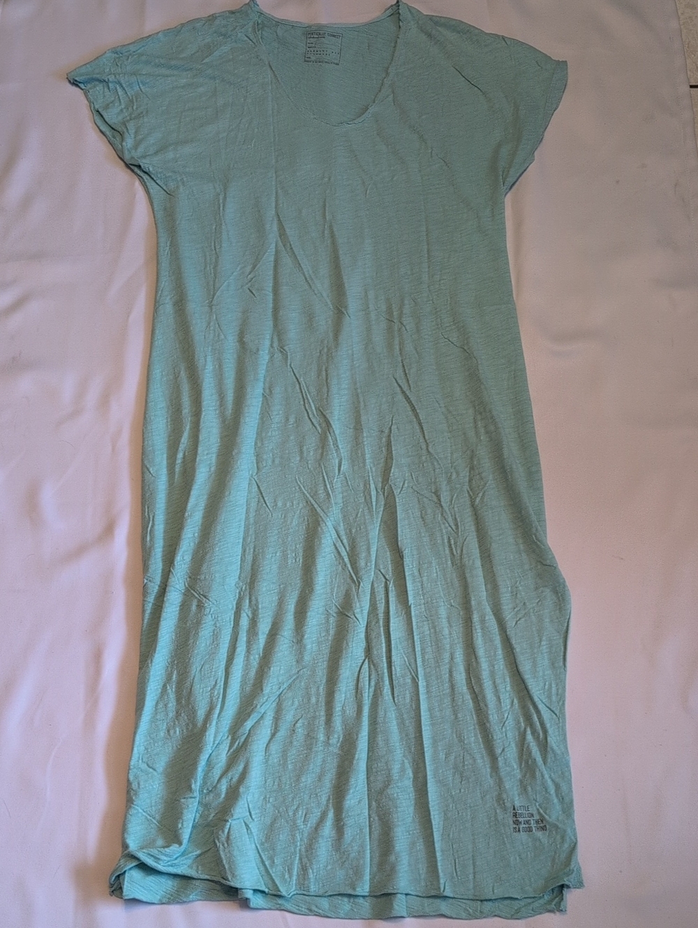 Poetically Correct Blue Dress